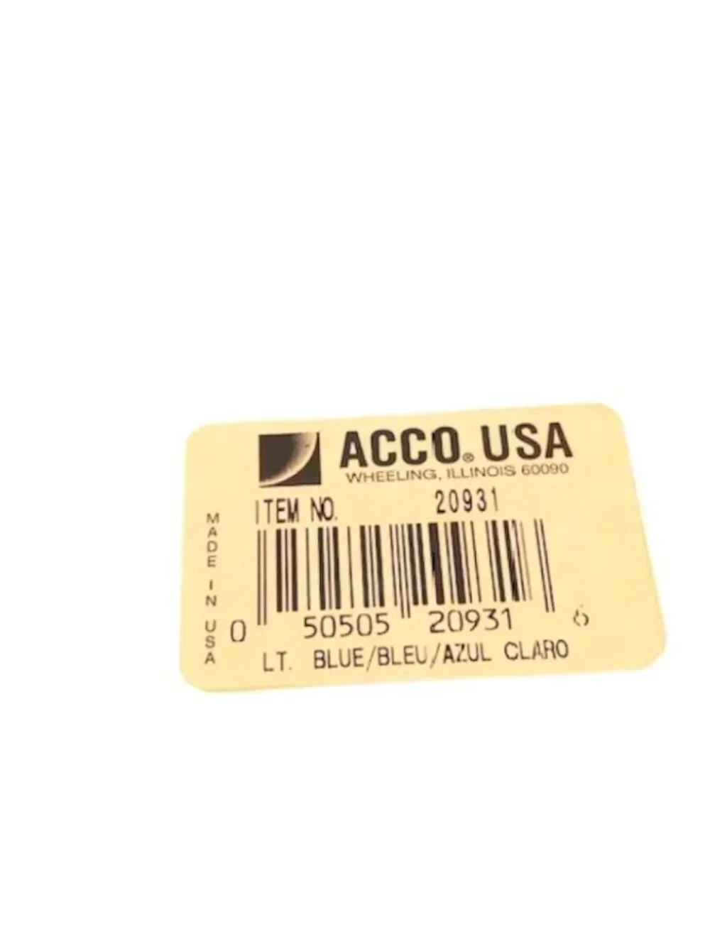 ACCO Pressboard Report Covers Light Blue (6)